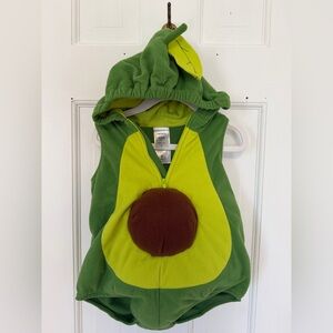Carter's Lime Green Avocado Hooded Baby   Costume and Hooded Alpaca Costume